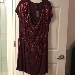 Deep Cranberry Colored Dress